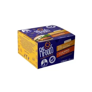 Caja Hamburguesa Refoods x5 - 500g
